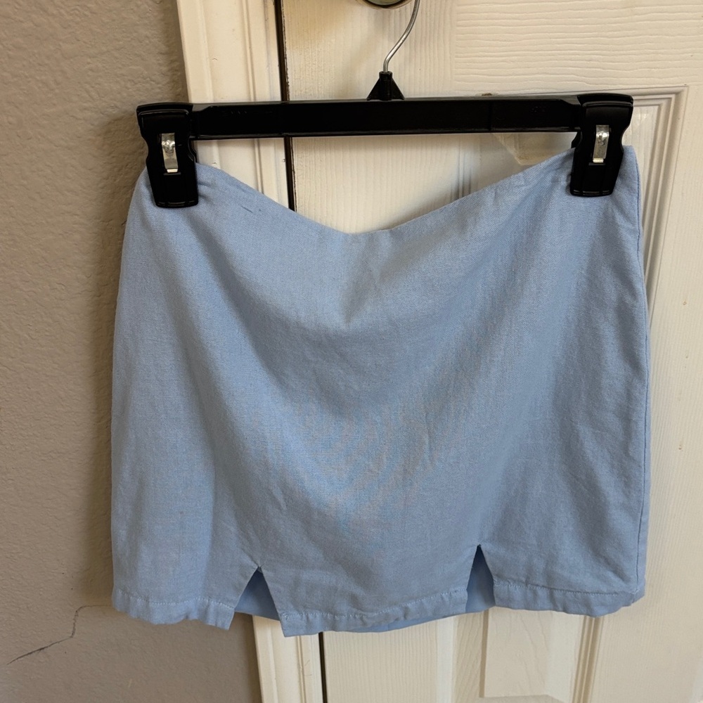 Light Blue Women's Skirt